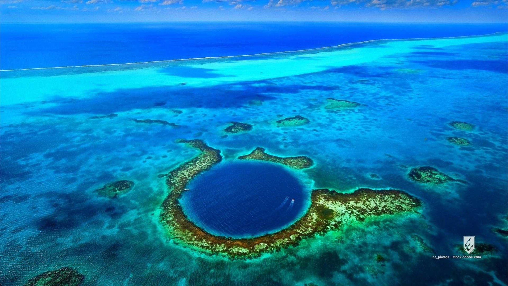 belize great blue hole caraibi mare oceano viaggi vista america carribean view vista aerea