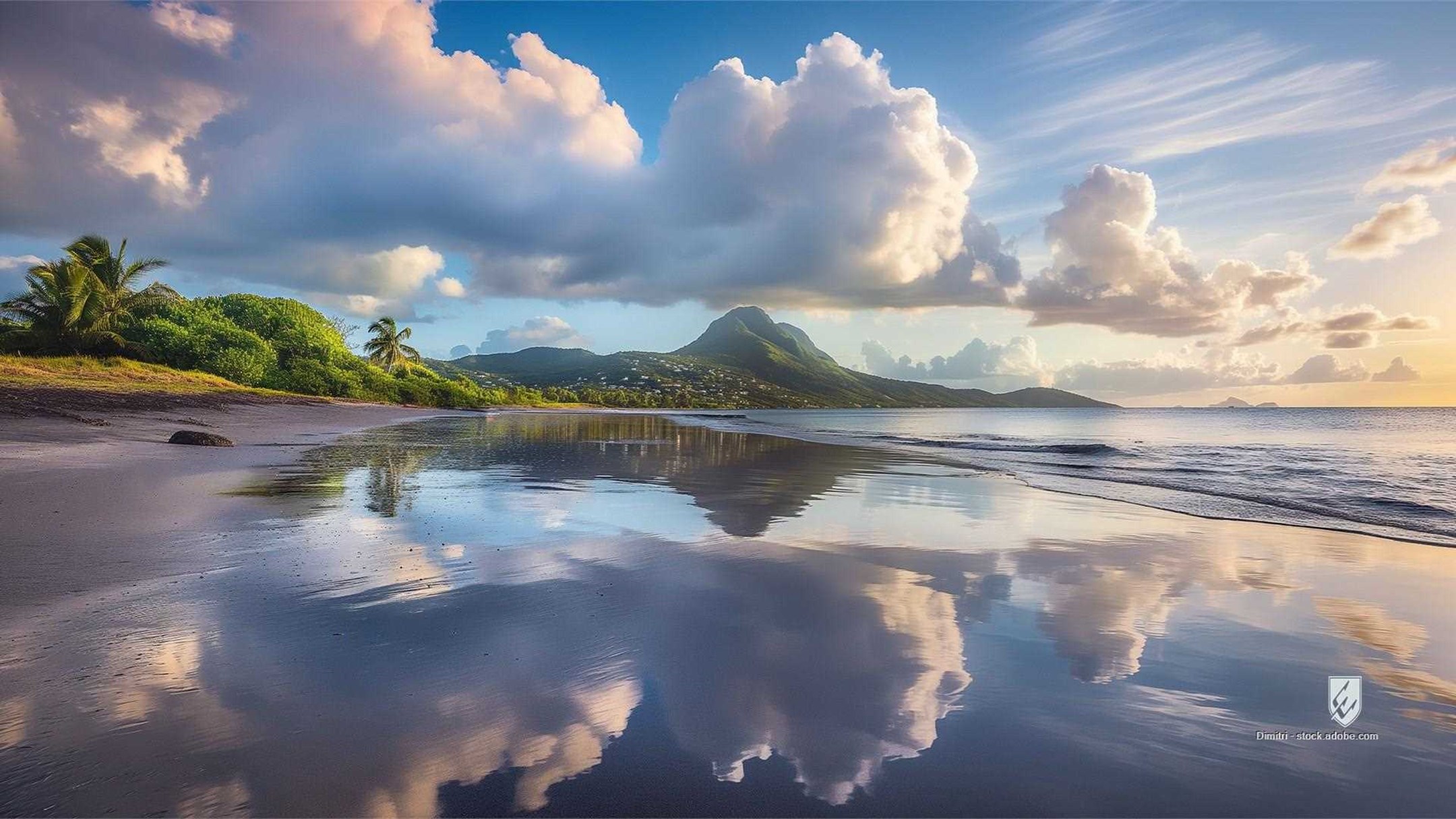 martinique caribbean islands islands caribbean beach water ocean travel summer tropical landscape sky nature bay forest