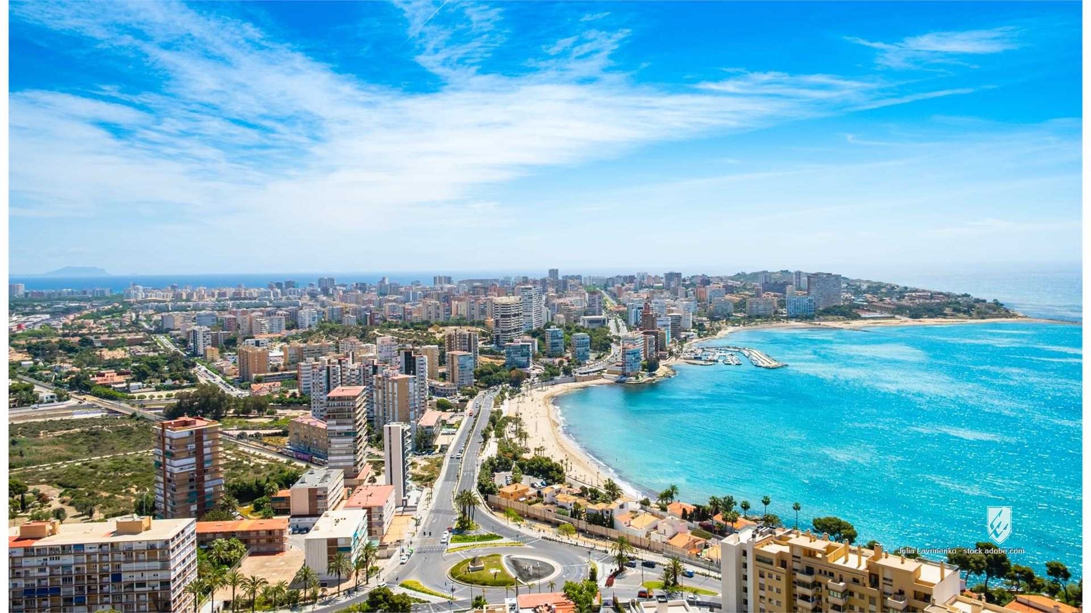 alicante spain town Cabo de la Huerta San Juan district beach rugged shoreline Mediterranean sea Costa Blanca region