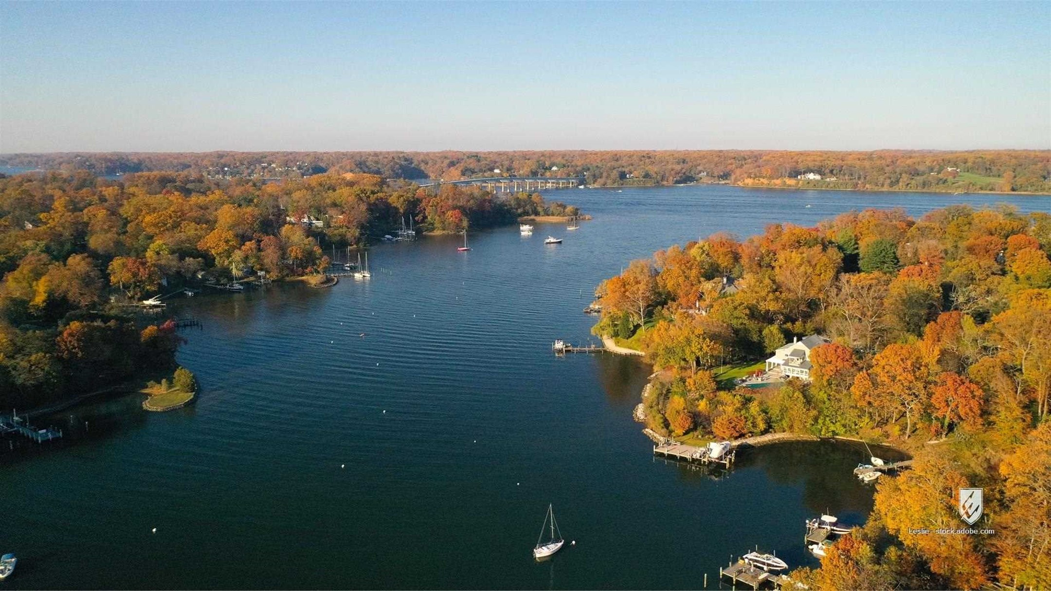 water creek Weems Creek Annapolis Maryland Severn river Chesapeake Bay Chesapeake Bay boats sailboats moorings recreatio