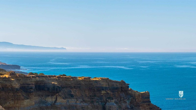ocean coast nature coastline landscape panoramic rock sea sky view water cliff beautiful blue panorama scene travel atla