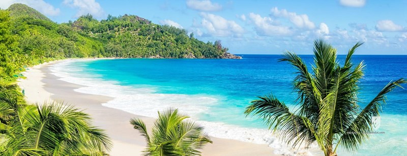 seychelles seychelles beach travel beach water nature sky sea landscape paradise blue coast tropical resort vacation