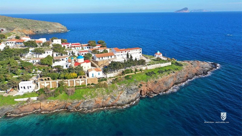 sea beach water coast summer sky island travel landscape blue town view city mediterranean bay europe harbor greece tour