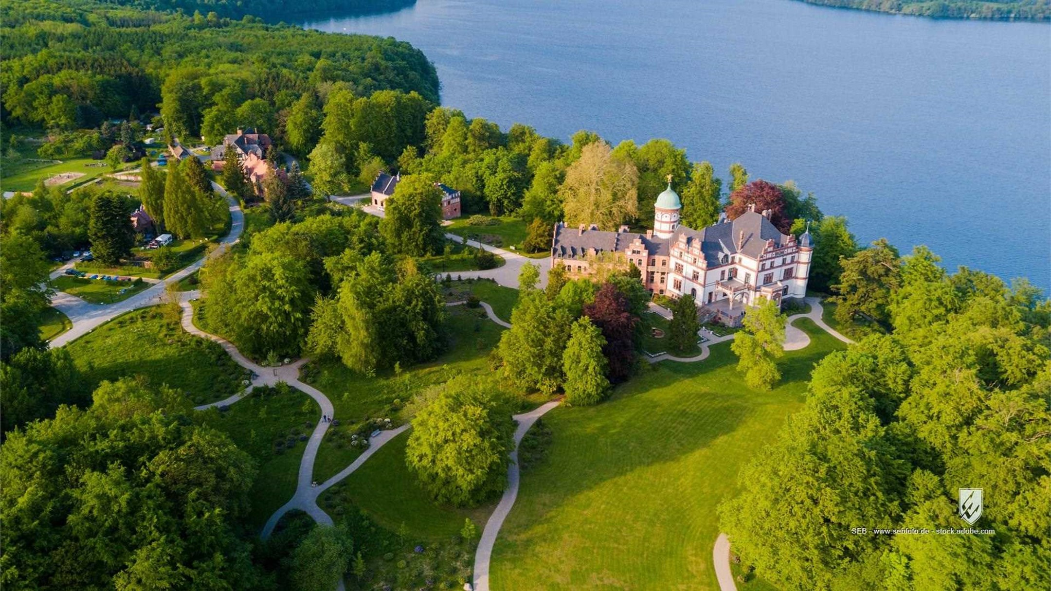 DJI Mavic Pro Deutschland Drone Dronephotography Luftbild Mecklenburg Mecklenburg-Vorpommern Schloss Schweriner See