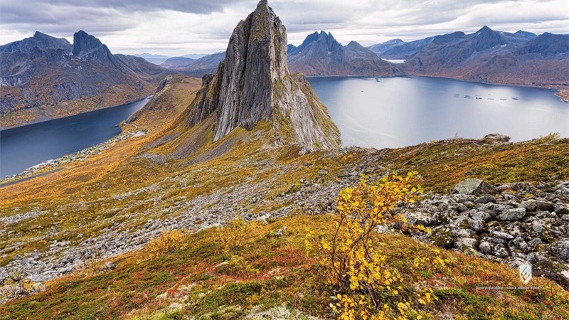 Above the Arctic Circle Arctic Region Autumn Autumn colors Clouds Colors Destination Fall Fjordgard Fjordgård Flott Mynd