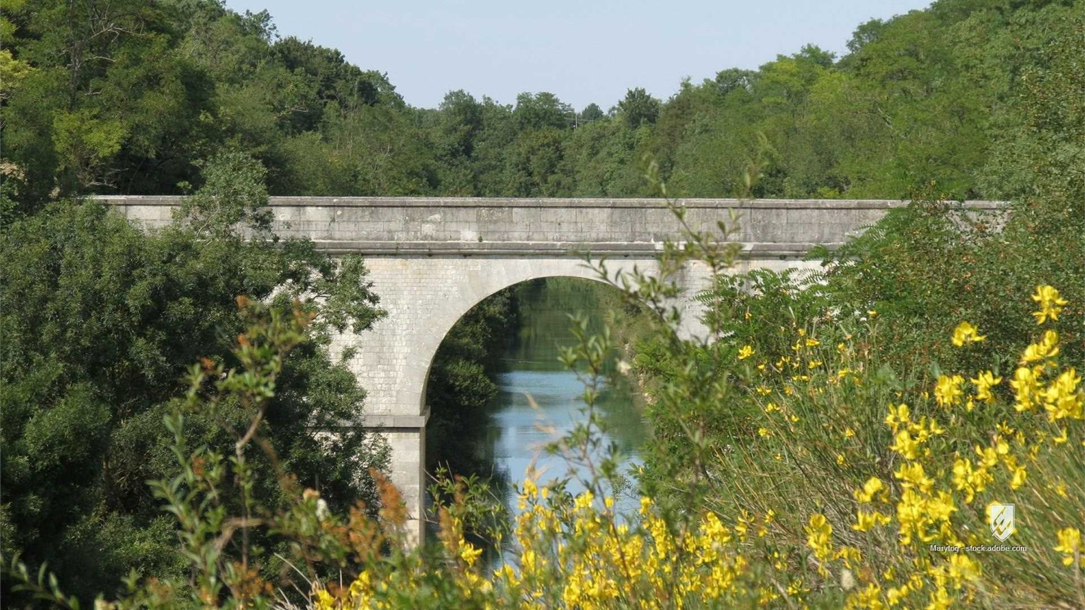 charente-maritime charente maritime dompierre-sur-mer dompierre sur mer pont canal marans dérivation sèvre niortaise