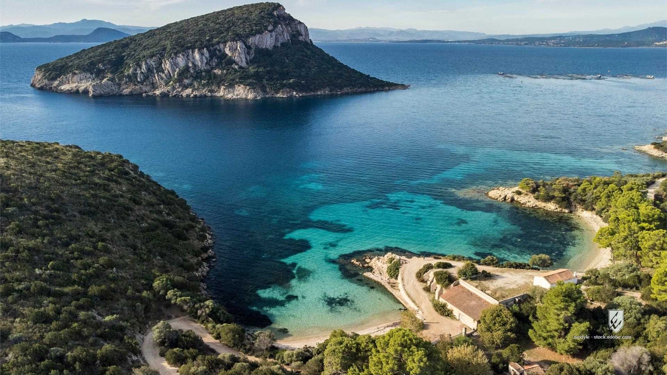 sardegna spiaggia italia mare costa acqua isola paesaggio estate cielo natura baia veduta viaggiare aerea sabbia vacanza