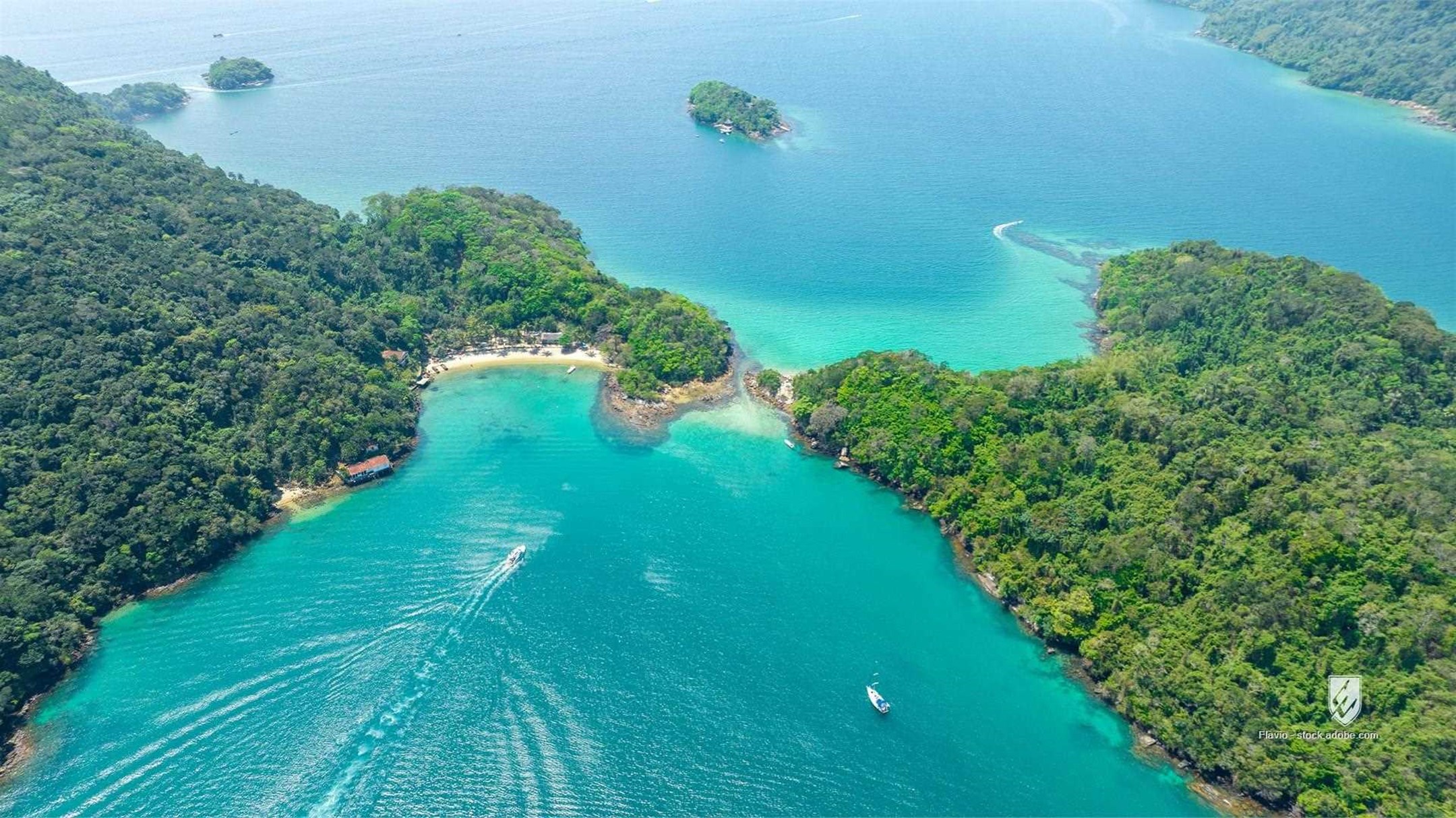 sea beach boat water island ocean coast sky landscape travel nature summer bay sand greece tropical turquoise vacation