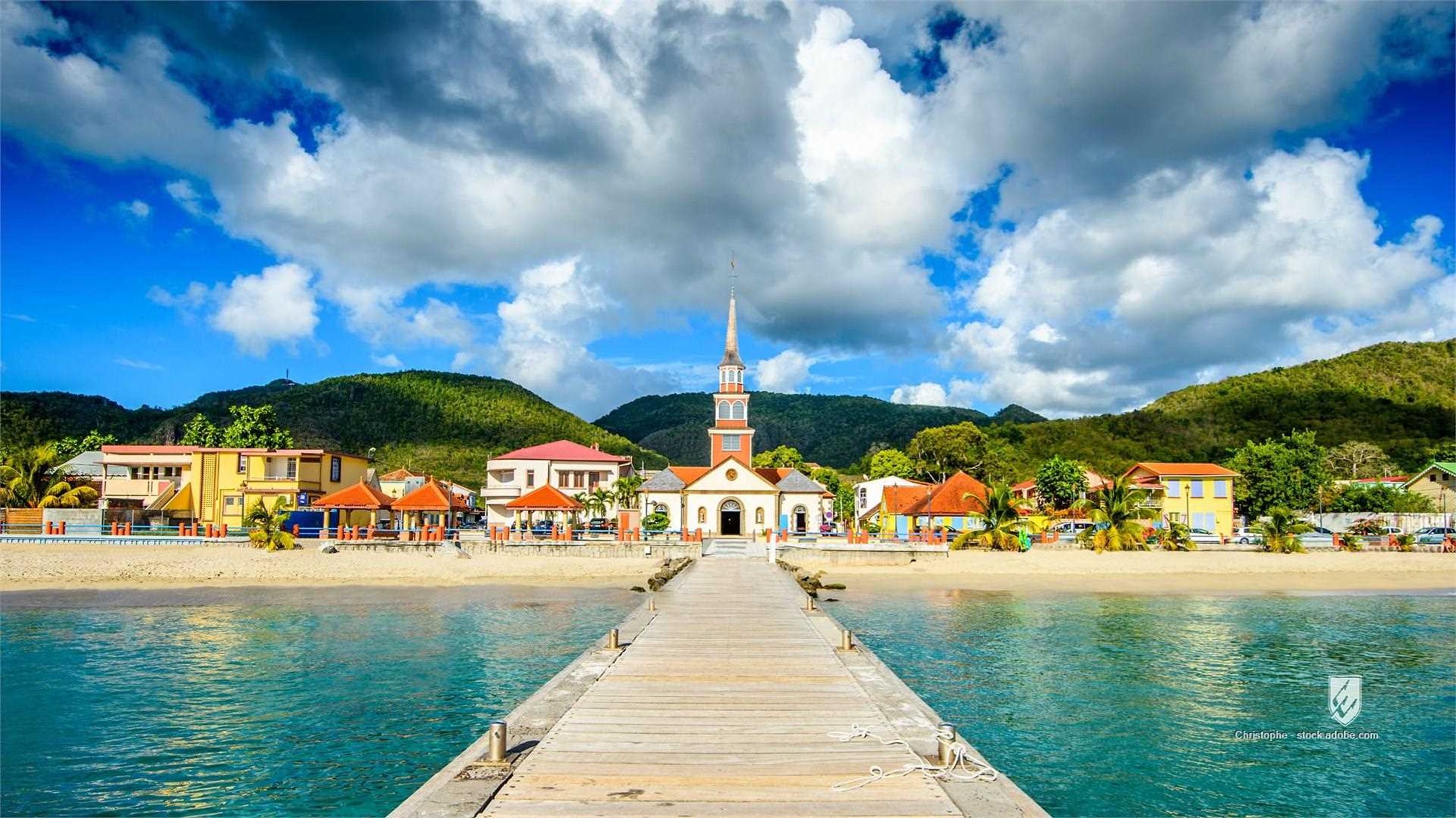 2015 Martinique colors caribe carib french beautiful tropic paradise exotic summer coconut anses-darlet holiday antilles