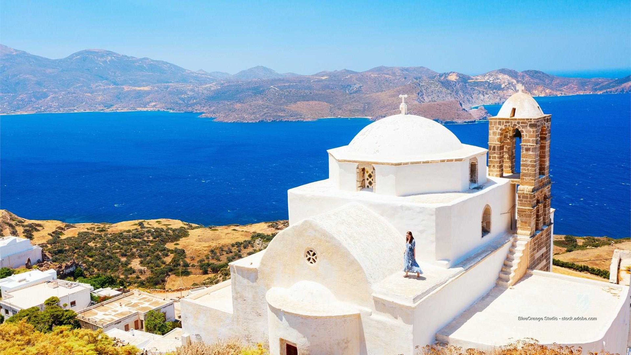 destination girl holiday people sea summer travel vacation white woman person tourism beautiful tourist bay idyllic land