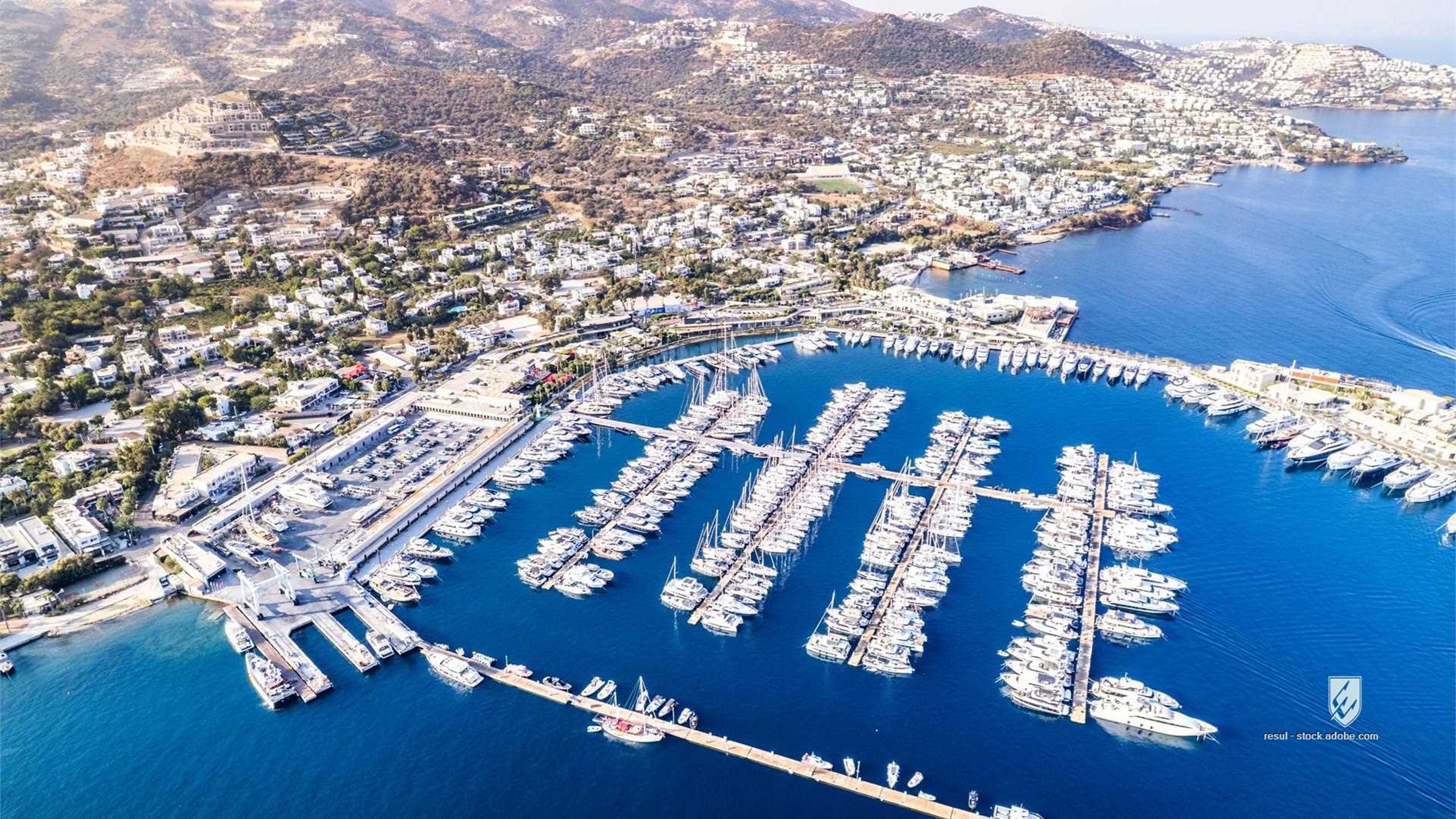 bodrum turkey sea aegean travel view summer turkish tourism marina vacation boat blue city town ship holiday beach histo