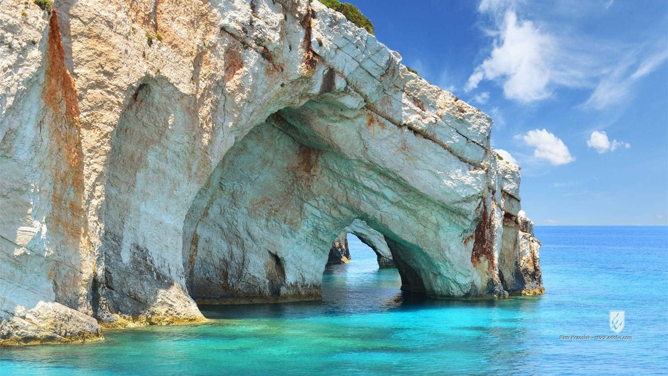 greece zakynthos island cave sea blue panorama outdoor destination arch clear stone natural tropical target seaside trav